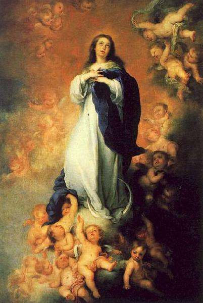 Bartolome Esteban Murillo The Immaculate Conception of the Escorial oil painting image
